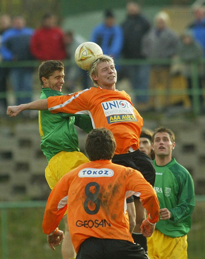 Jan Rajnoch v hlavičkovém souboji