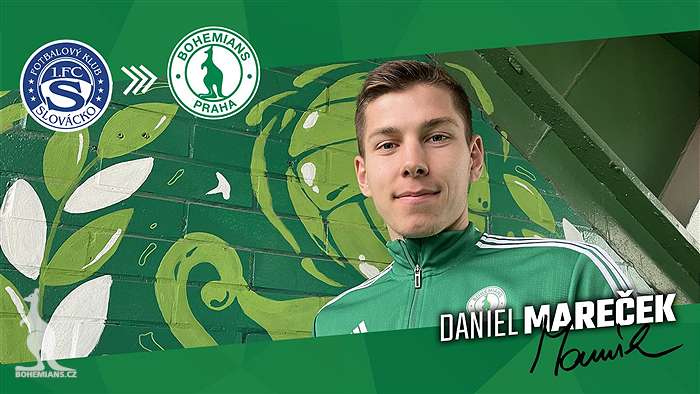 Daniel Mareček přichází do Bohemians.