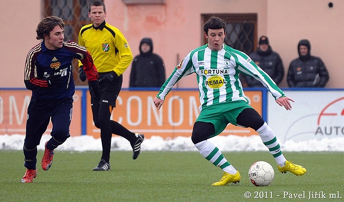 Bohemians 1905 B - Dukla Praha B 0:2 (0:0)