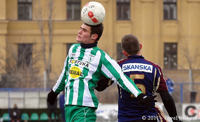 Bohemians 1905 B - Dukla Praha B 0:2 (0:0)