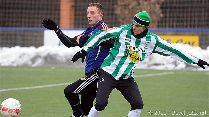 Bohemians 1905 B - Dukla Praha B 0:2 (0:0)