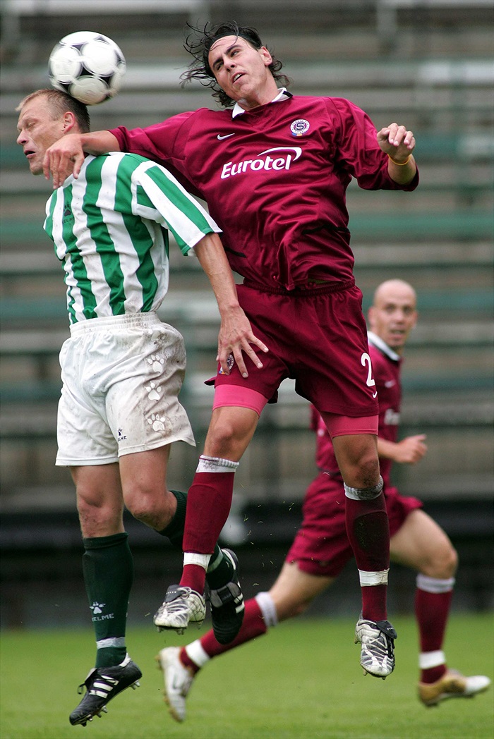 Dalibor Slezák bojuje proti sparťanovi Radovi.