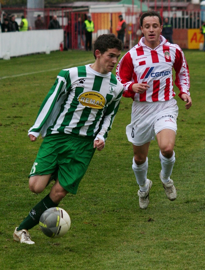 David Bartek se v útoku příliš neprosadil. (foto: Hanička)