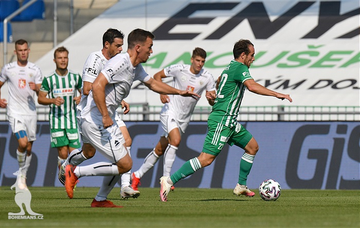 Hradec Králové - Bohemians 1:1 (1:0)