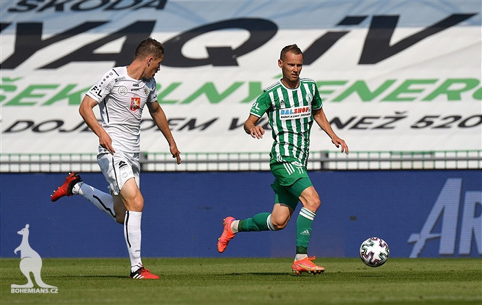 Hradec Králové - Bohemians 1:1 (1:0)