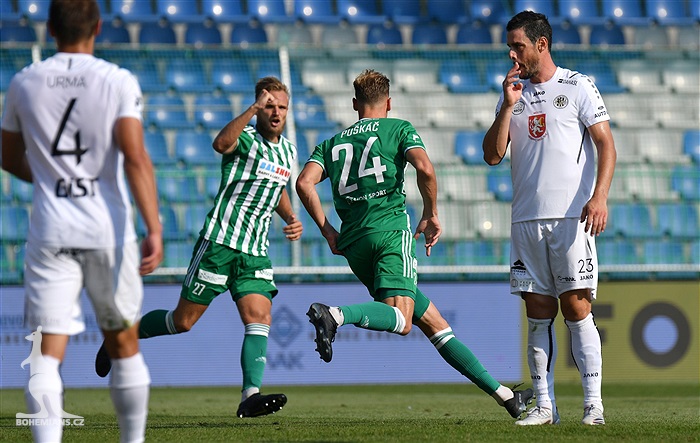 Hradec Králové - Bohemians 1:1 (1:0)