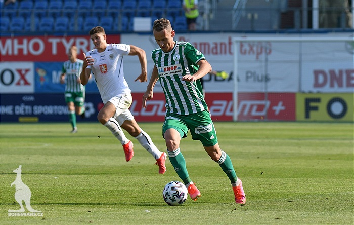 Hradec Králové - Bohemians 1:1 (1:0)