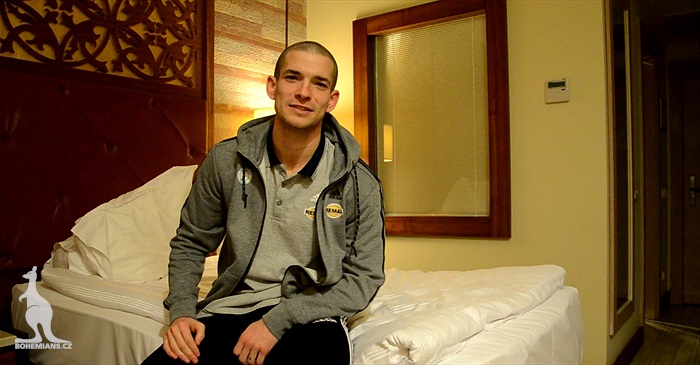 David Bartek na pokoji v Antalyi