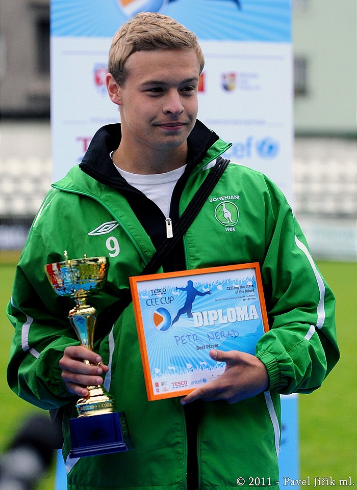 Petr Nerad, nejlepší hráč Tesco CEE CUP 