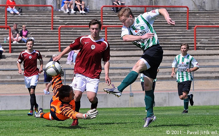 Sparta Praha B - Bohemians 1905 B 4:1 (2:0)