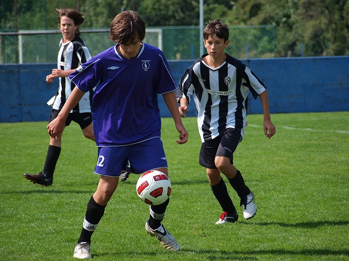 BOH - ADMIRA  2:0    Jakub Káš při zpracování míče