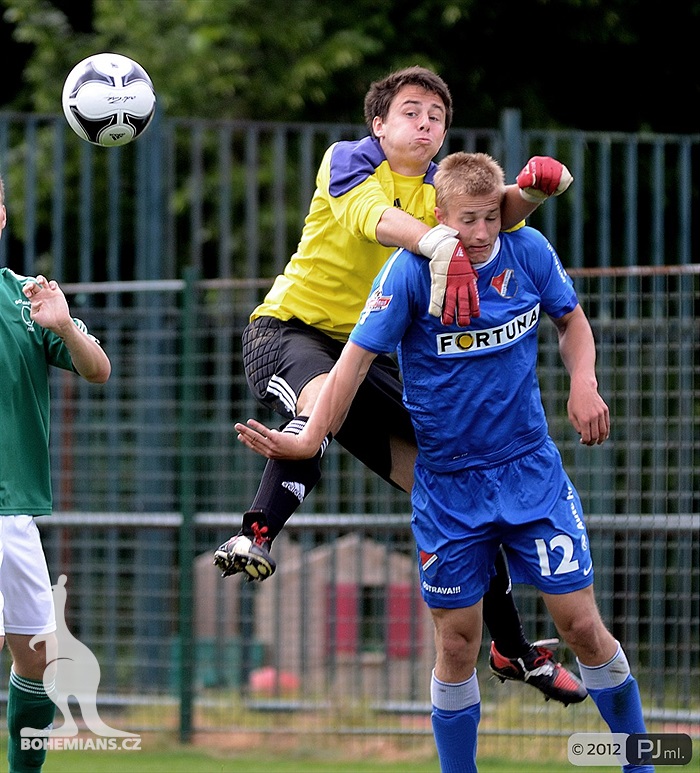 Bohemians 1905 - FK Baník Ostrava 3:3 (2:3)