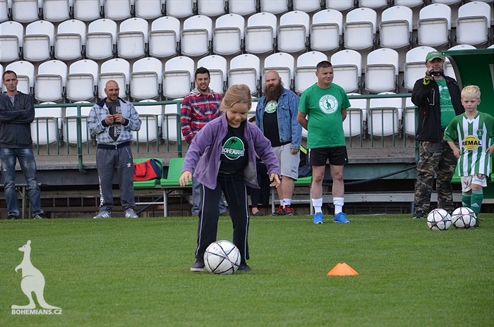 Fotbalový nábor v Ďolíčku, září 2017