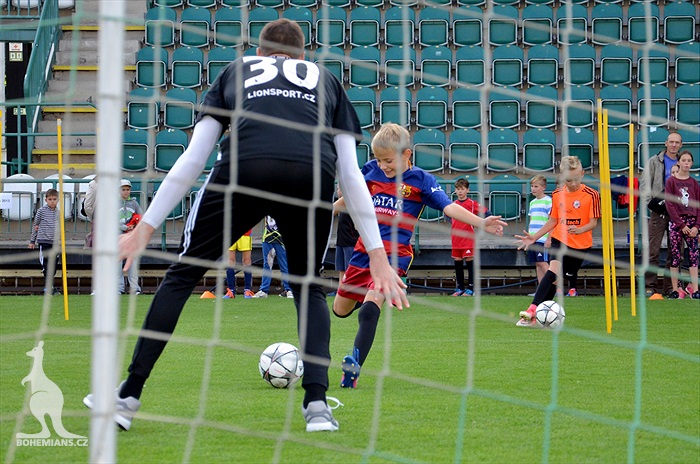 Fotbalový nábor v Ďolíčku, září 2017