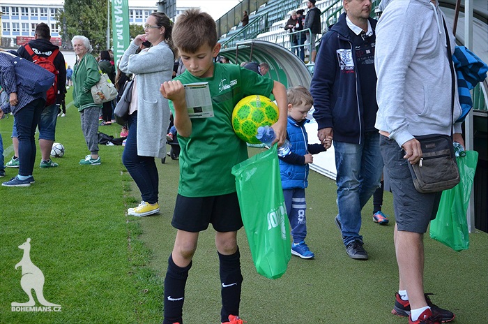 Fotbalový nábor v Ďolíčku, září 2017