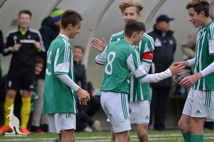 U16: Bohemians - Teplice 4:2