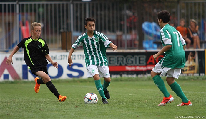 Domink Gábor v zápase proti FC Rokycany