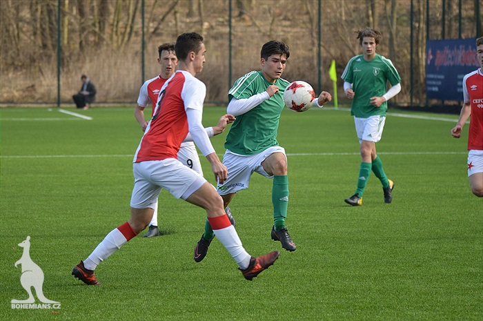 U19: Bohemians - Slavia 0:4