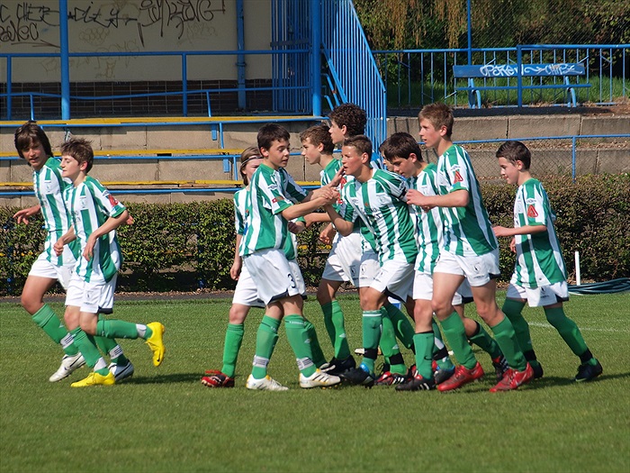 Radost po našem druhém vstřeleném gólu