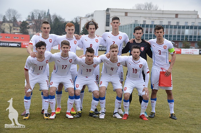 Reprezentant U18 Štěpán Krunert nastoupil proti Dánsku