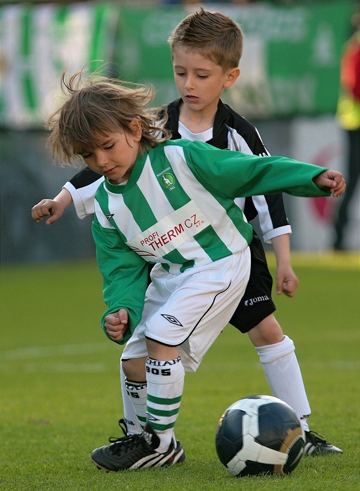 Poločas orámovaly zápasy přípravek