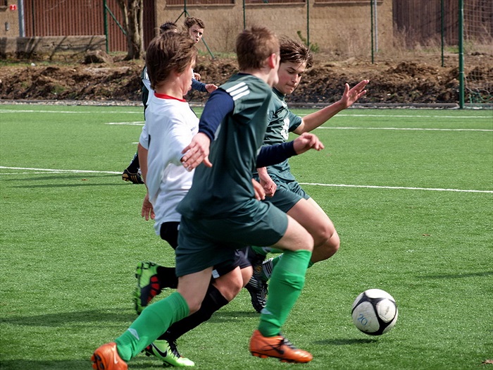 Jakub Káš a Jaroslav Najman v obranném zákroku