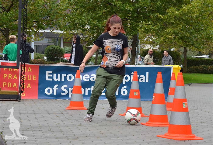 Streetfotbal s Klokanem