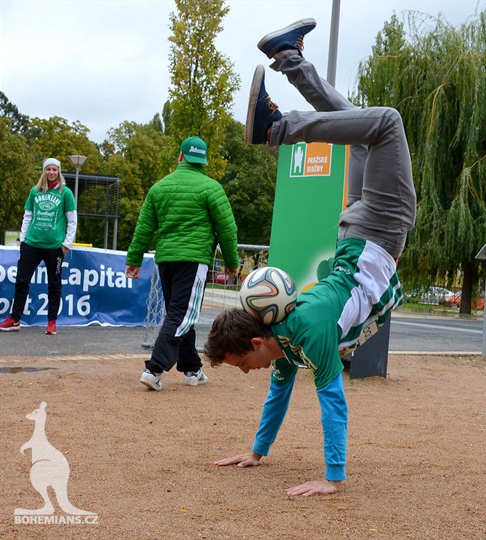 Streetfotbal s Klokanem