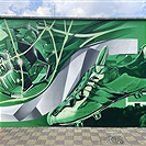 Zeď Ďolíčku zdobí nový mural