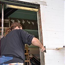 Průběh výstavby nové kotelny pro vyhřívaný trávník