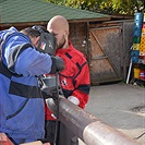 Průběh výstavby nové kotelny pro vyhřívaný trávník