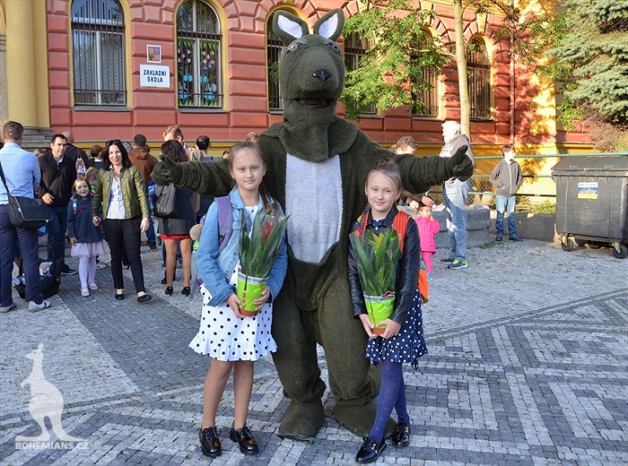 Vítání prvňáčků v ZŠ Botičská