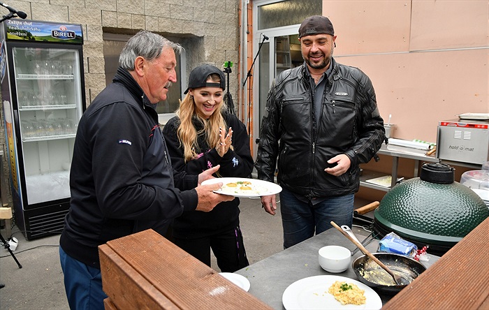 Tonda Panenka vařil pro dobrou věc