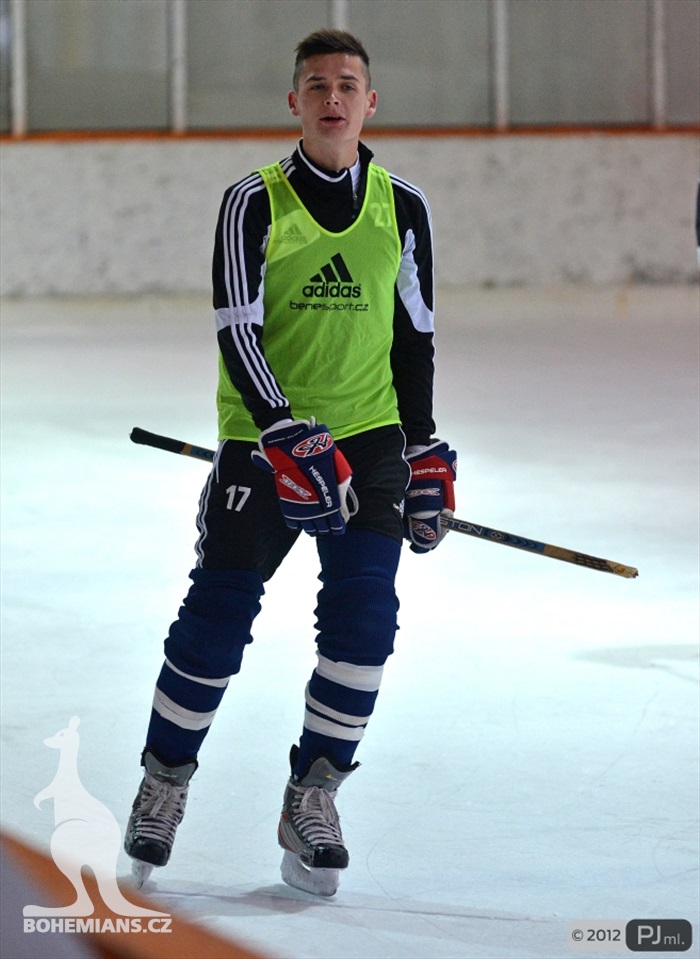 Hokejovou odvětu vyhráli mladí 9:6 - 2012
