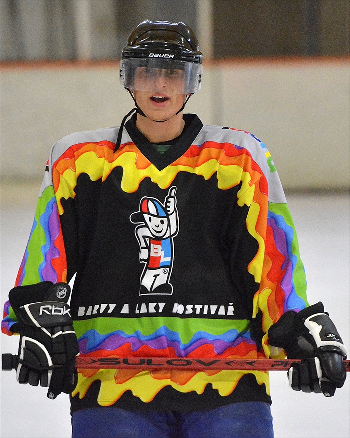 Hokej 2015: Černá - Bílá 7:6