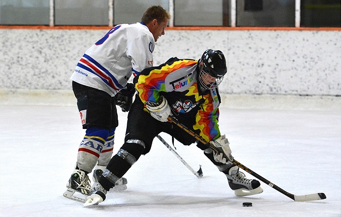 Hokej 2015: Černá - Bílá 7:6