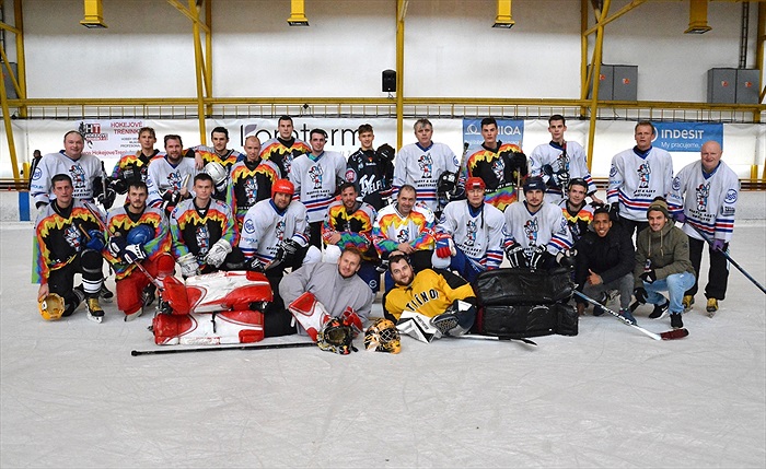 Hokej 2015: Černá - Bílá 7:6