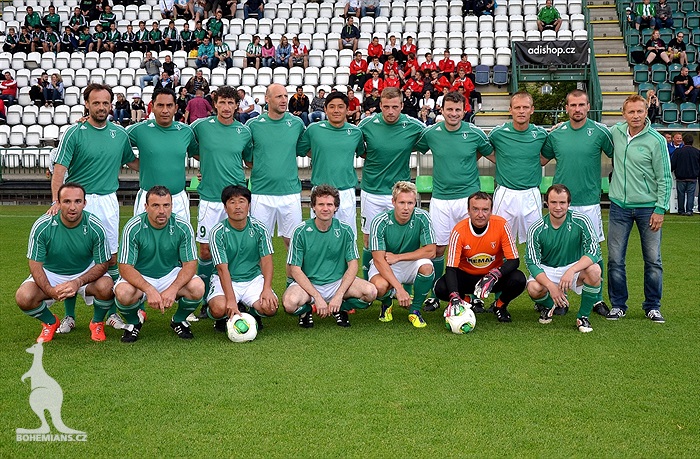 Benefiční utkání All Stars Cup: Bohemians - Slavia 2:6