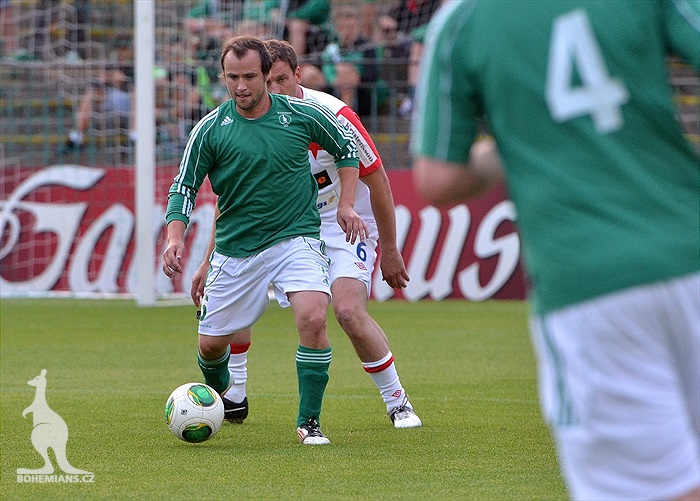 Benefiční utkání All Stars Cup: Bohemians - Slavia 2:6