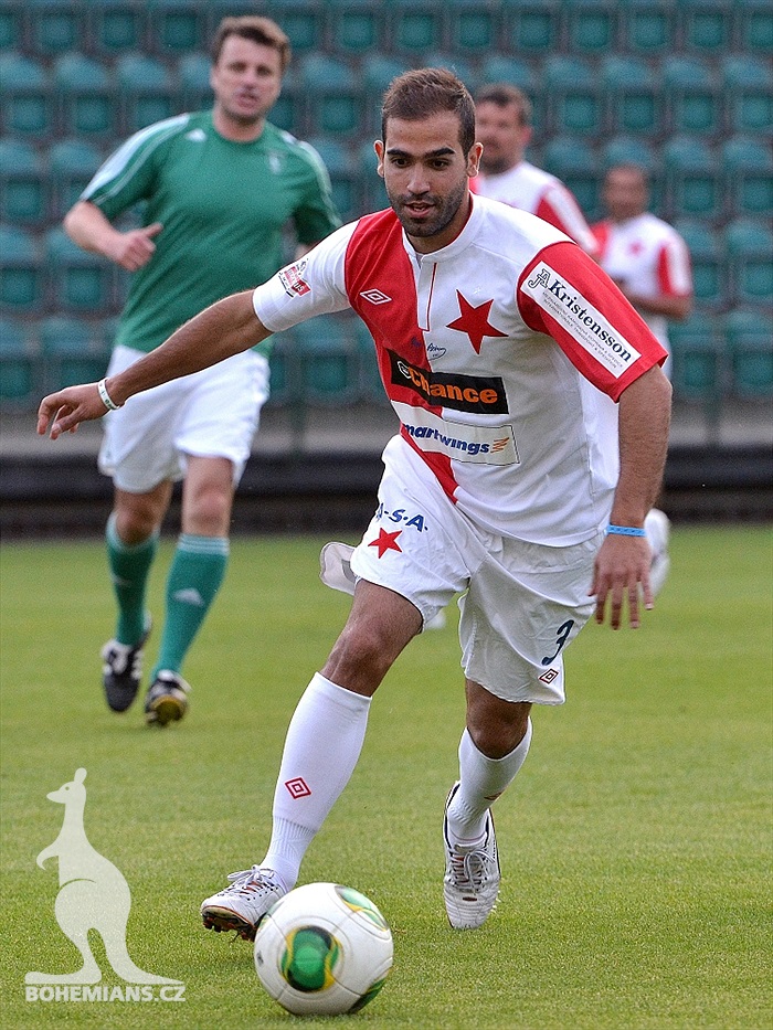 Benefiční utkání All Stars Cup: Bohemians - Slavia 2:6