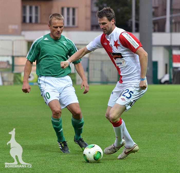 Benefiční utkání All Stars Cup: Bohemians - Slavia 2:6