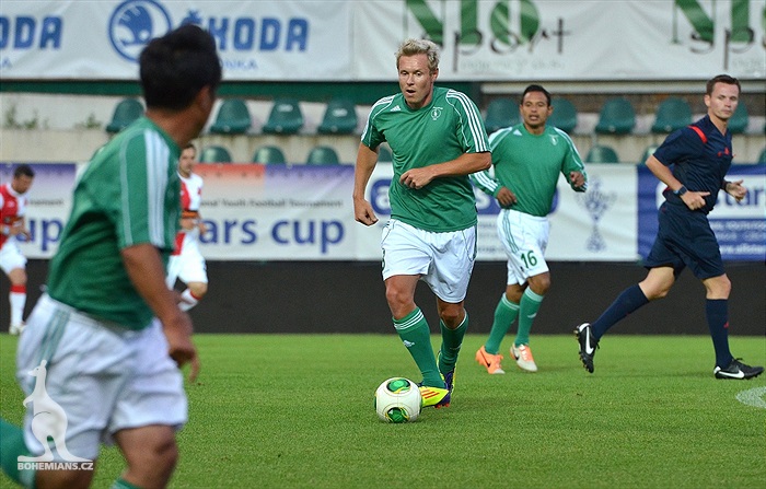 Benefiční utkání All Stars Cup: Bohemians - Slavia 2:6