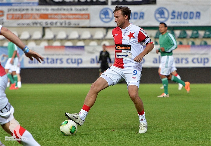 Benefiční utkání All Stars Cup: Bohemians - Slavia 2:6