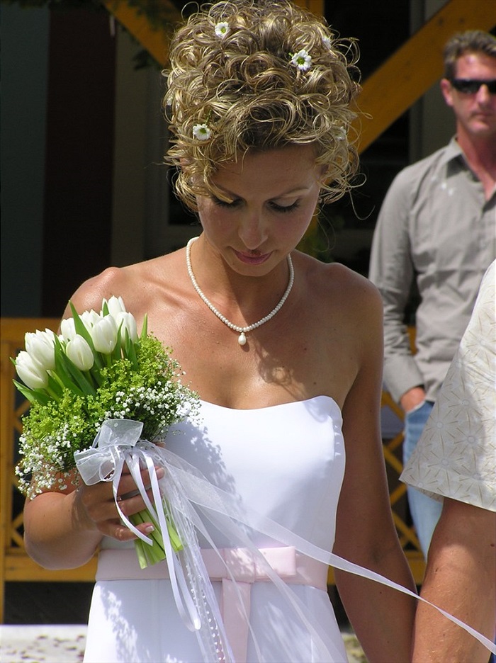 Slezi má vkus - Ilona byla krásná nevěsta.