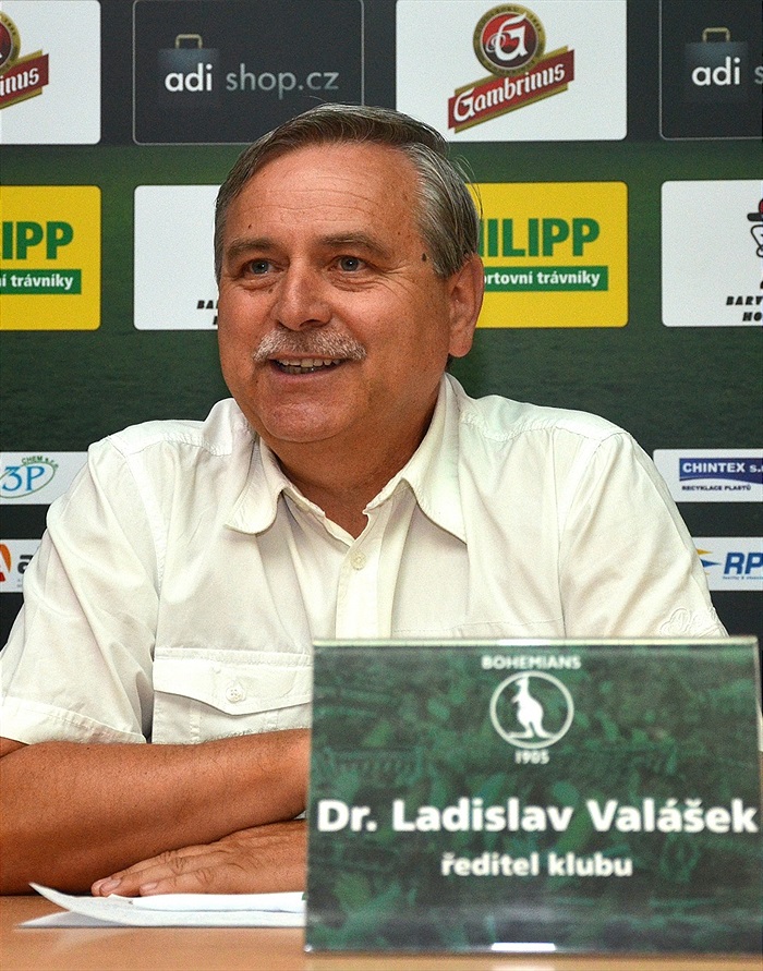 Tisková konference Bohemians Praha 1905