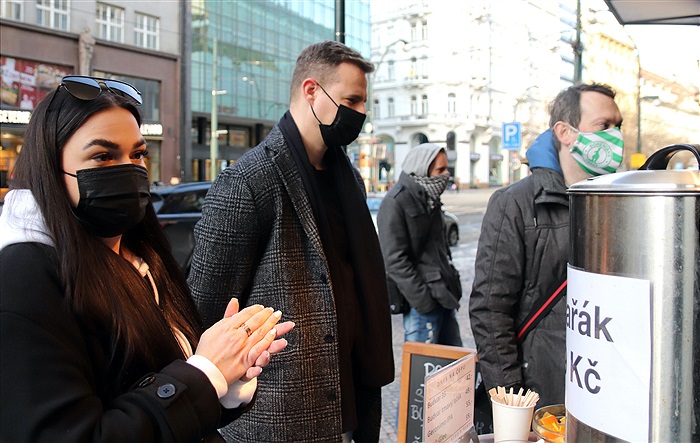 David Bartek a Patrik Le Giang se zúčastnili akce Srdcařské okénko