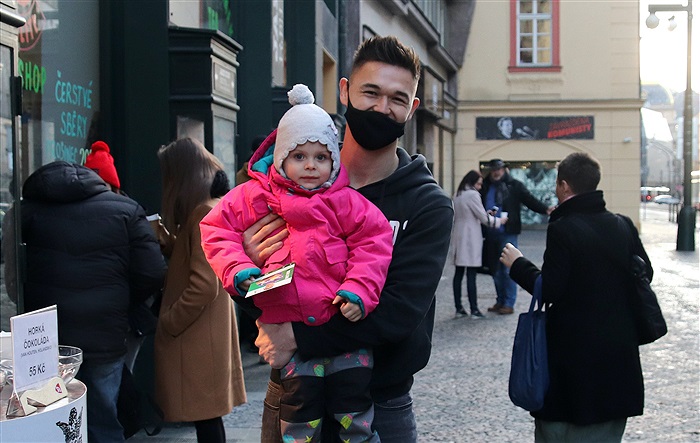 David Bartek a Patrik Le Giang se zúčastnili akce Srdcařské okénko