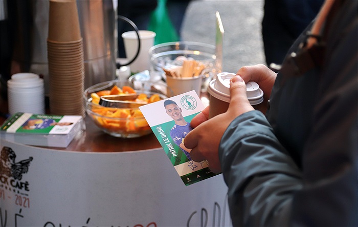 David Bartek a Patrik Le Giang se zúčastnili akce Srdcařské okénko