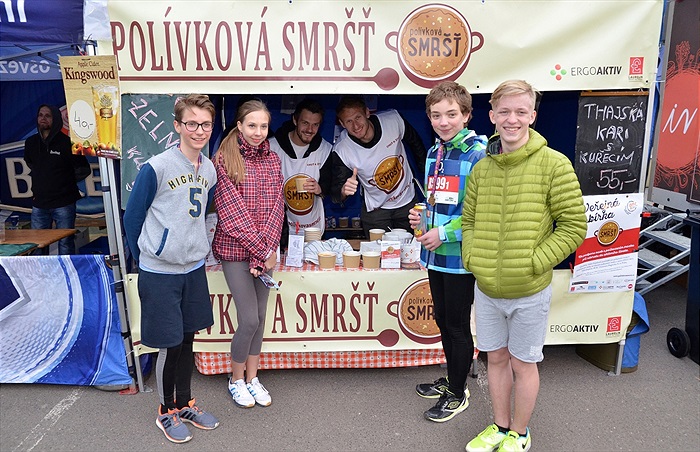 Štafeta 4x5 km a Polívková smršť