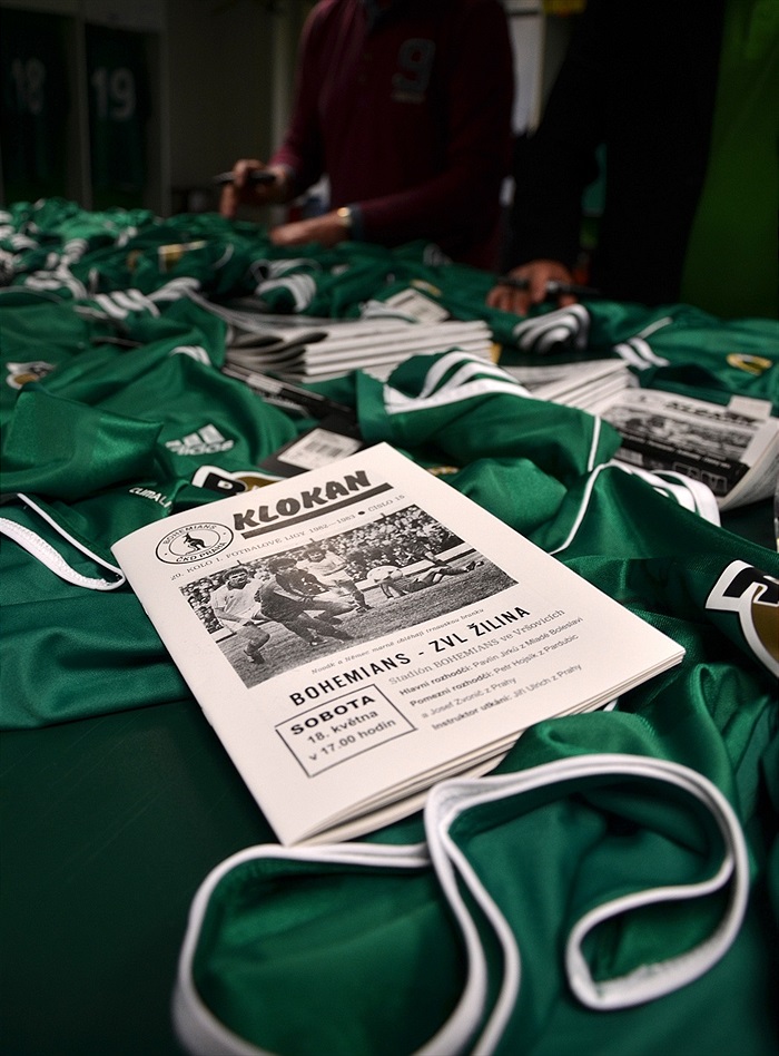 Oslavy 30. výročí zisku titulu Bohemians ČKD Praha